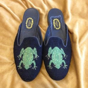 The Larkspur Collection Needlepoint Flats